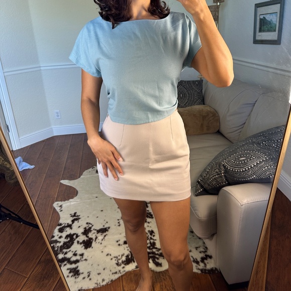 EUROPEAN LINEN BASICS - tie top, tie in front or back! - Size s/m - Picture 3 of 3